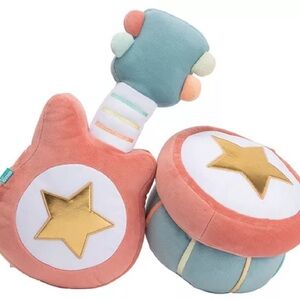 Baby Gund Toys My First Guitar and Drum Set - musical plush instruments